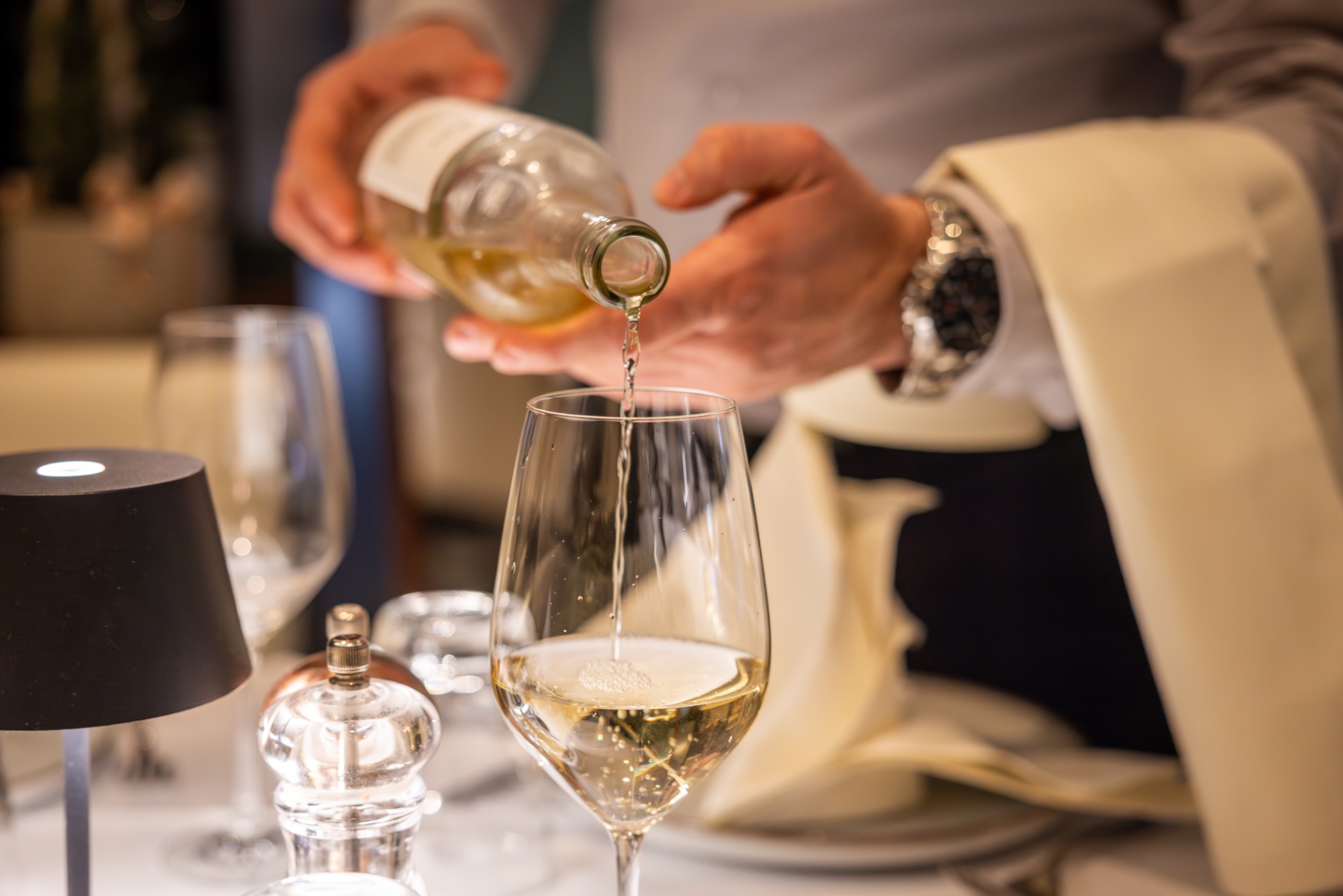 Restaurant toscanino weinprobe