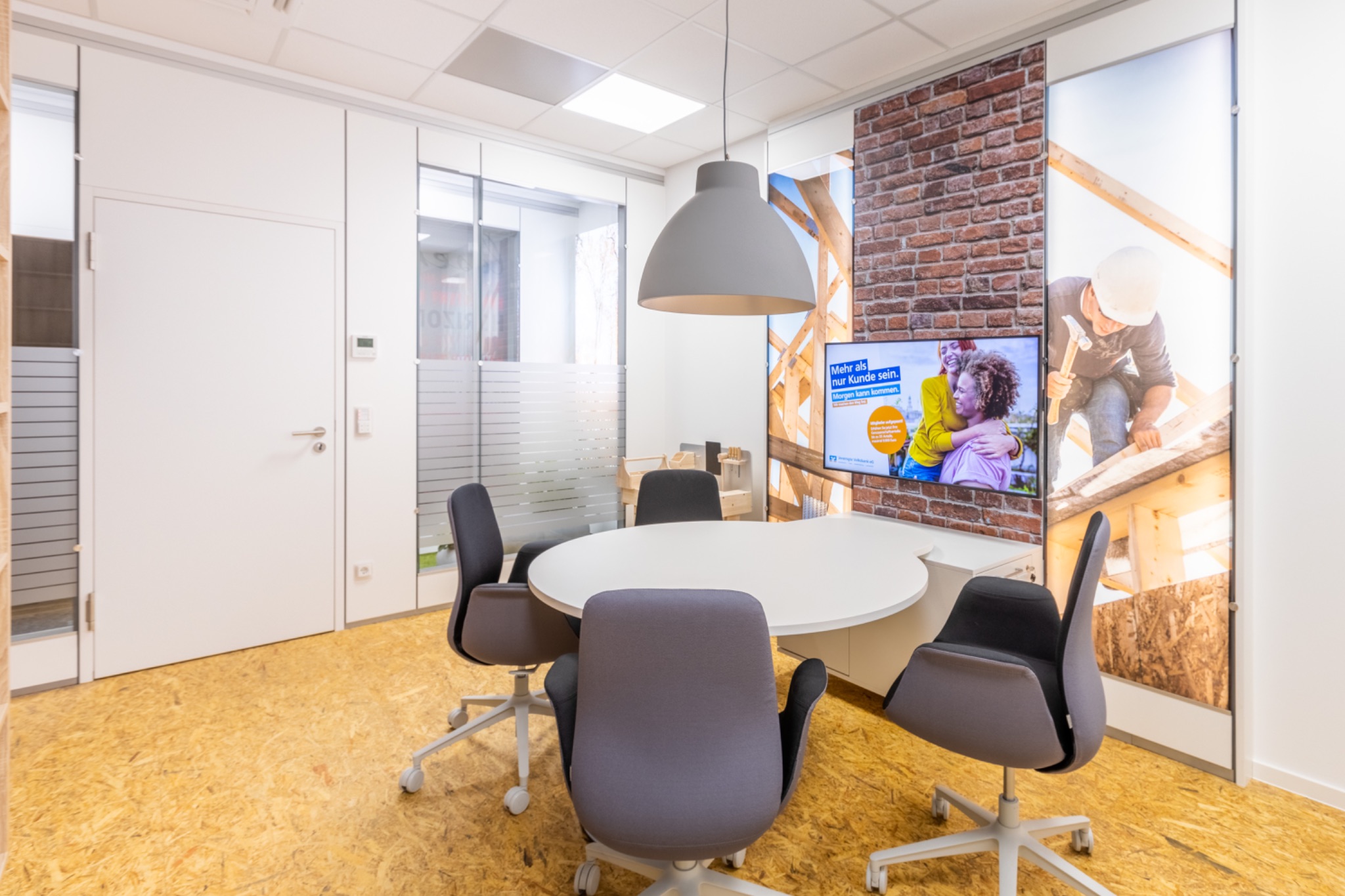 Vereinte volksbank beratungszimmer bausparen