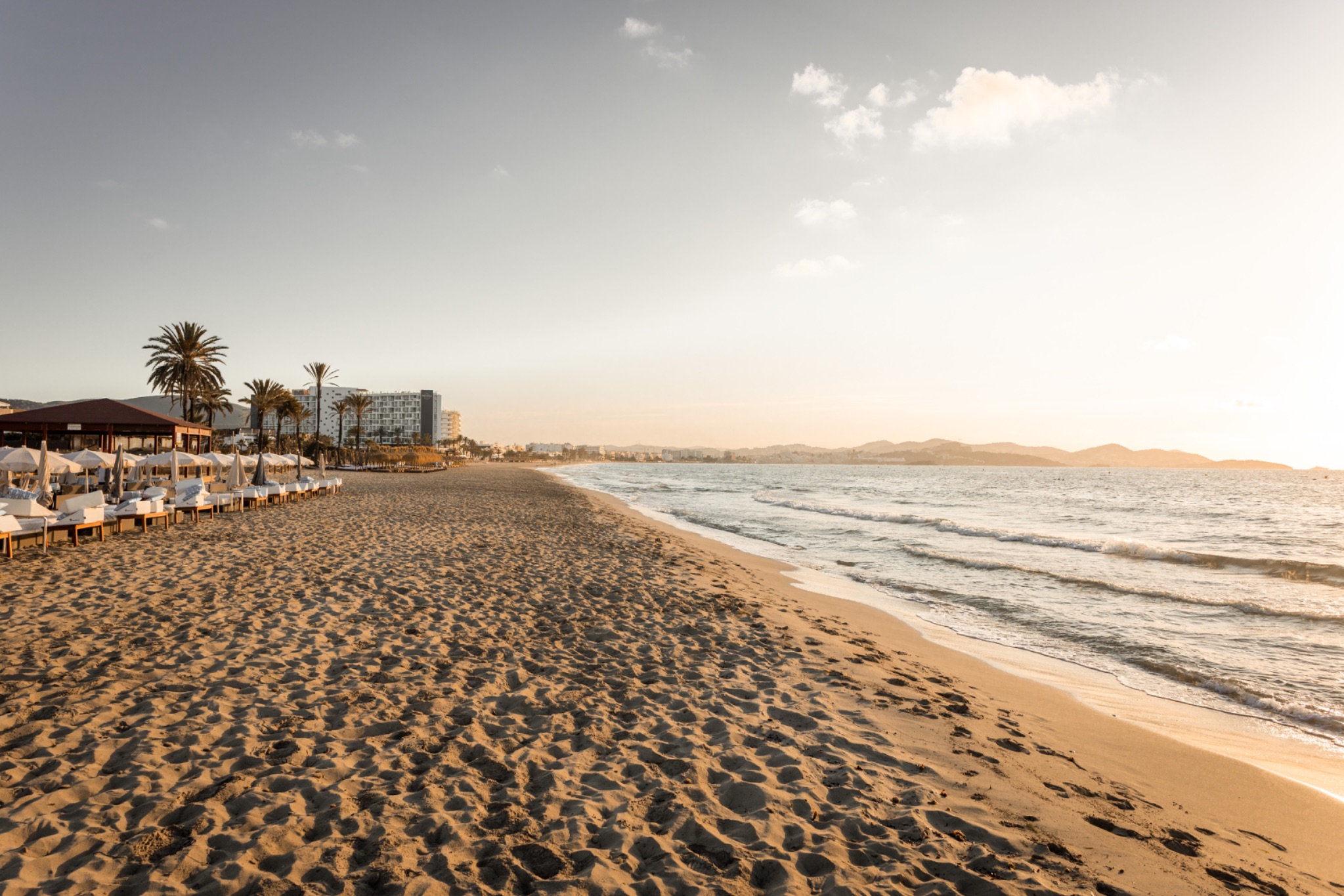 Ibiza playa den bossa strand