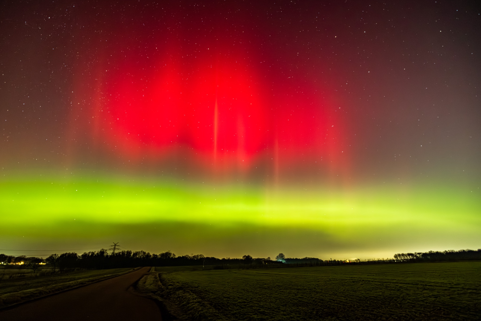 Polarlichter ganderkesee delmenhorst 00002
