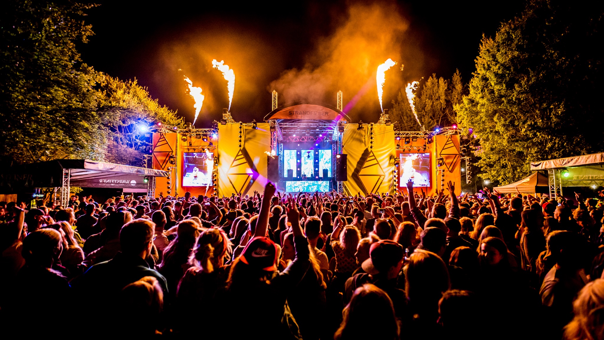 Strandfieber mainstage feuer